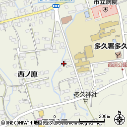 佐賀県多久市多久町西ノ原1791-1周辺の地図