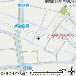 佐賀県神埼市千代田町迎島842-7周辺の地図