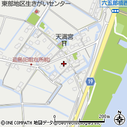 佐賀県神埼市千代田町迎島884周辺の地図