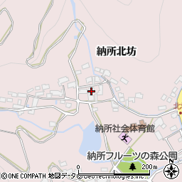 佐賀県多久市東多久町納所北坊2315周辺の地図
