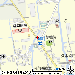 佐賀県小城市三日月町金田1159周辺の地図