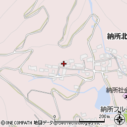 佐賀県多久市東多久町納所北坊2431周辺の地図