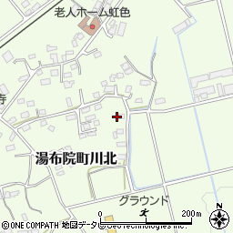 大分県由布市湯布院町川北1049周辺の地図