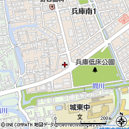 サーパス兵庫南管理事務室周辺の地図