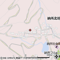 佐賀県多久市東多久町納所北坊2421周辺の地図