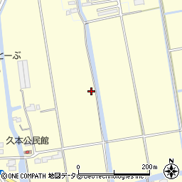 佐賀県小城市三日月町金田周辺の地図