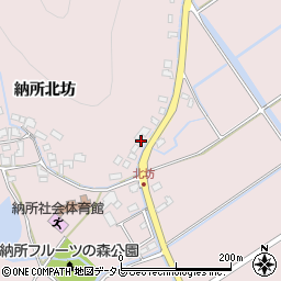 佐賀県多久市東多久町納所北坊2269周辺の地図