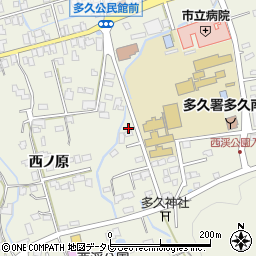 佐賀県多久市多久町西ノ原1792-3周辺の地図