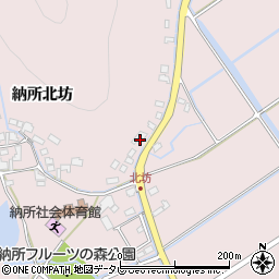 佐賀県多久市東多久町納所北坊2269-1周辺の地図