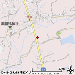 福岡県八女郡広川町日吉933周辺の地図