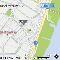 佐賀県神埼市千代田町迎島895周辺の地図