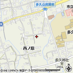 佐賀県多久市多久町西ノ原2125-1周辺の地図