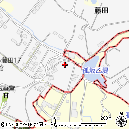 福岡県久留米市荒木町藤田1267-2周辺の地図