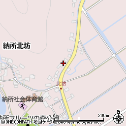 佐賀県多久市東多久町納所北坊2268周辺の地図