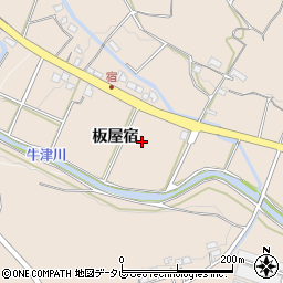 佐賀県多久市西多久町周辺の地図
