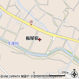 佐賀県多久市西多久町周辺の地図