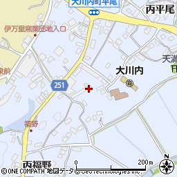佐賀県伊万里市大川内町丙平尾2423周辺の地図