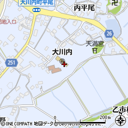 佐賀県伊万里市大川内町丙2408周辺の地図