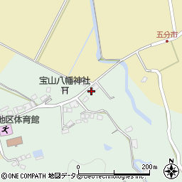 大分県玖珠郡九重町恵良5335周辺の地図