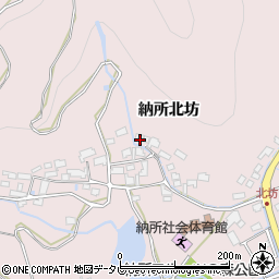 佐賀県多久市東多久町納所北坊2352周辺の地図