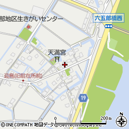 佐賀県神埼市千代田町迎島995周辺の地図