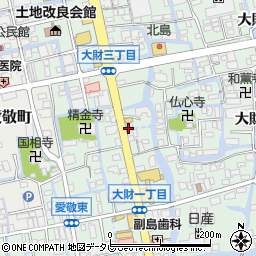 有限会社アザレ佐賀本舗周辺の地図