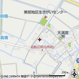 佐賀県神埼市千代田町迎島961周辺の地図