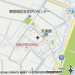 佐賀県神埼市千代田町迎島989周辺の地図