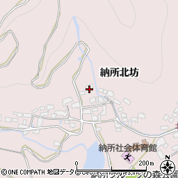 佐賀県多久市東多久町納所北坊2362周辺の地図
