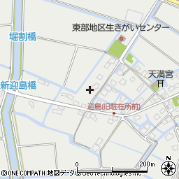 佐賀県神埼市千代田町迎島952周辺の地図