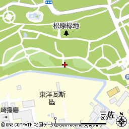 松原緑地トイレ５周辺の地図