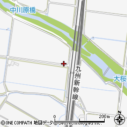 福岡県久留米市荒木町荒木6468周辺の地図