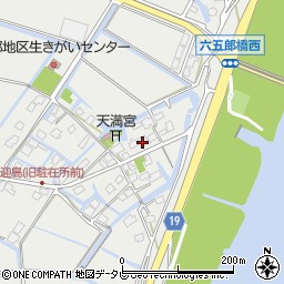 佐賀県神埼市千代田町迎島996周辺の地図
