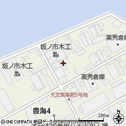 株式会社丸菱南九州販売　大分営業所周辺の地図