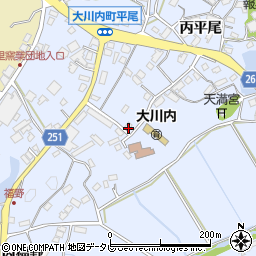 佐賀県伊万里市大川内町丙2436周辺の地図