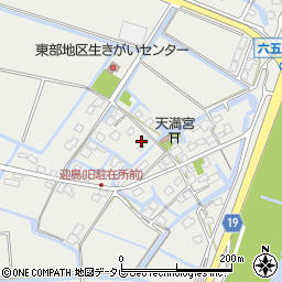 佐賀県神埼市千代田町迎島986-1周辺の地図