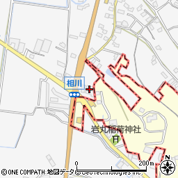 福岡県久留米市荒木町藤田1100周辺の地図