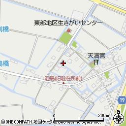 佐賀県神埼市千代田町迎島968周辺の地図