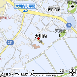 佐賀県伊万里市大川内町丙2412周辺の地図