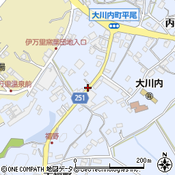 佐賀県伊万里市大川内町丙2496周辺の地図