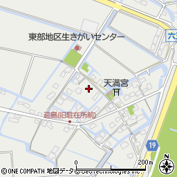佐賀県神埼市千代田町迎島980周辺の地図