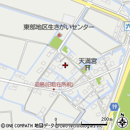 佐賀県神埼市千代田町迎島973周辺の地図