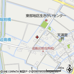 佐賀県神埼市千代田町迎島965周辺の地図