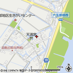 佐賀県神埼市千代田町迎島1016周辺の地図