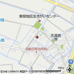 佐賀県神埼市千代田町迎島970周辺の地図