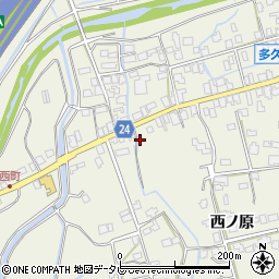 佐賀県多久市多久町西ノ原2112-2周辺の地図
