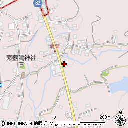 福岡県八女郡広川町日吉942周辺の地図