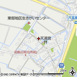 佐賀県神埼市千代田町迎島990周辺の地図