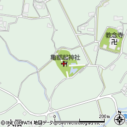 大分県玖珠郡玖珠町大隈1242周辺の地図