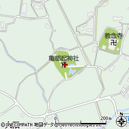 大分県玖珠郡玖珠町大隈1243周辺の地図
